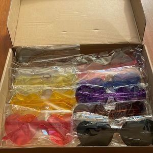 Transparent Heart Sunglasses